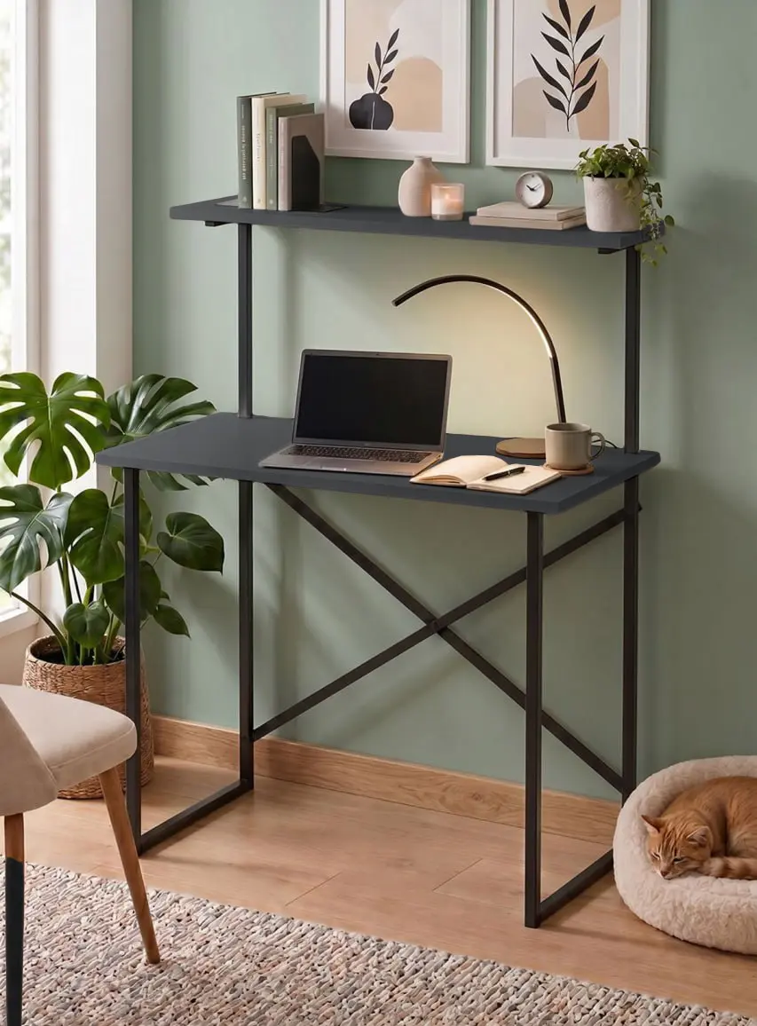 Письменный стол Bofigo Atay (Anthracite/Black) - 2