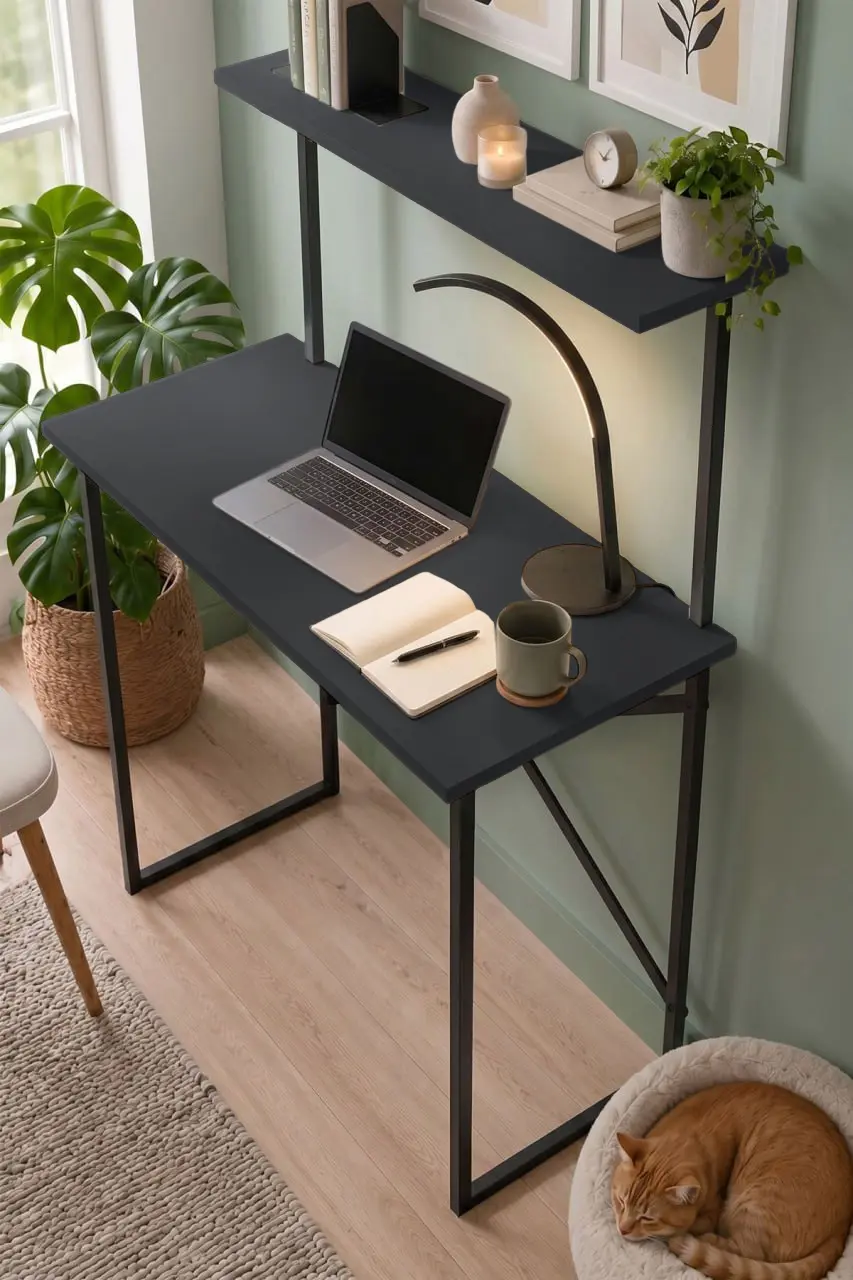 Письменный стол Bofigo Atay (Anthracite/Black) - 4