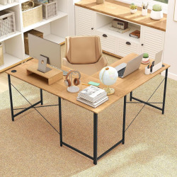 Модульный письменный стол Costway CB10791NA (Natural) Thumb