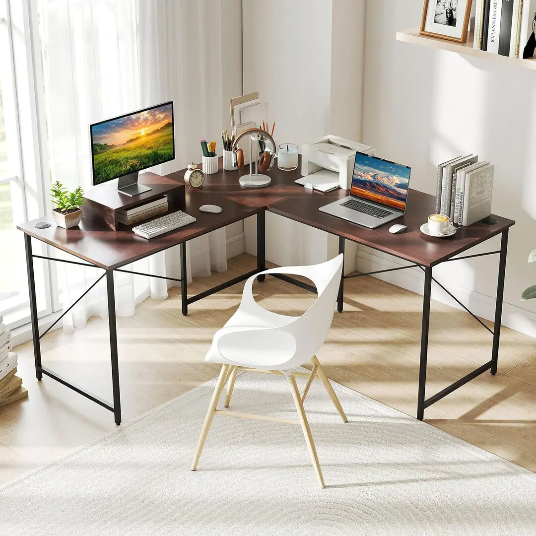 Модульный письменный стол Costway CB10791ZS (Brown)