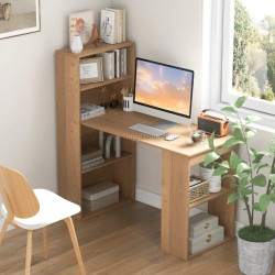 Письменный стол Costway CB10301NA (Natural)