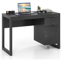 Masa de birou Costway CB10449DK (Black) Thumb