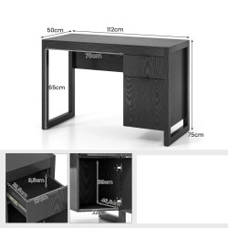 Masa de birou Costway CB10449DK (Black) Thumb
