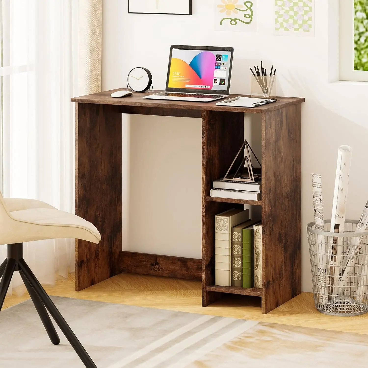 Письменный стол Costway CB10516CF (Brown) - 4