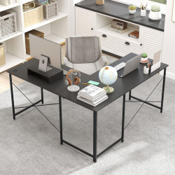 Письменный стол Costway CB10791GR (Grey) Thumb