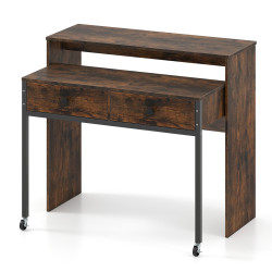 Письменный стол Costway CB10920CF (Brown) Thumb