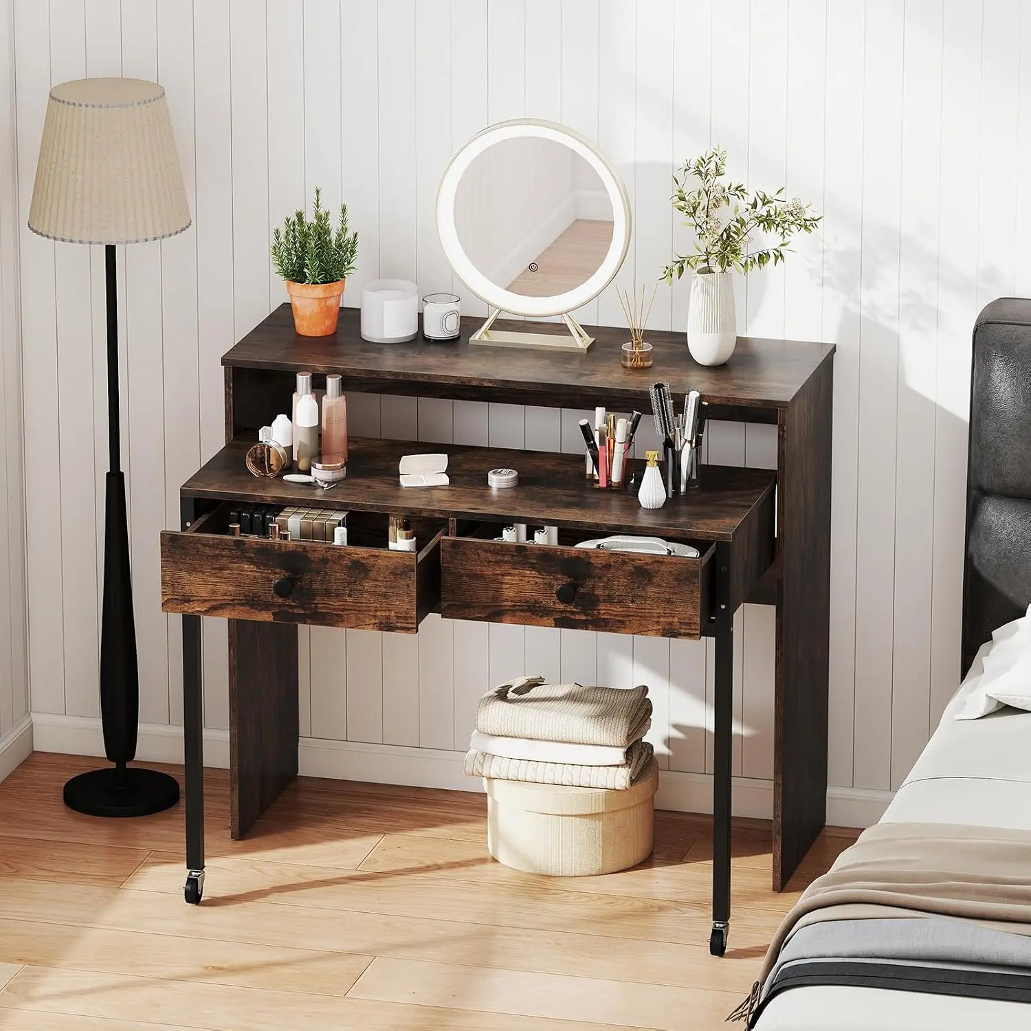 Письменный стол Costway CB10920CF (Brown) - 6