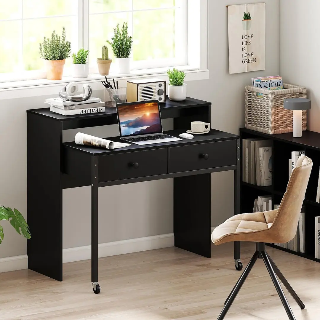 Письменный стол Costway CB10920DK (Black)