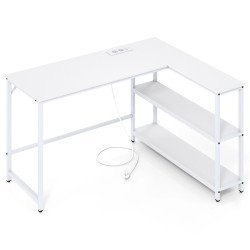 Письменный стол Costway CB10960DE-WH (White) Thumb