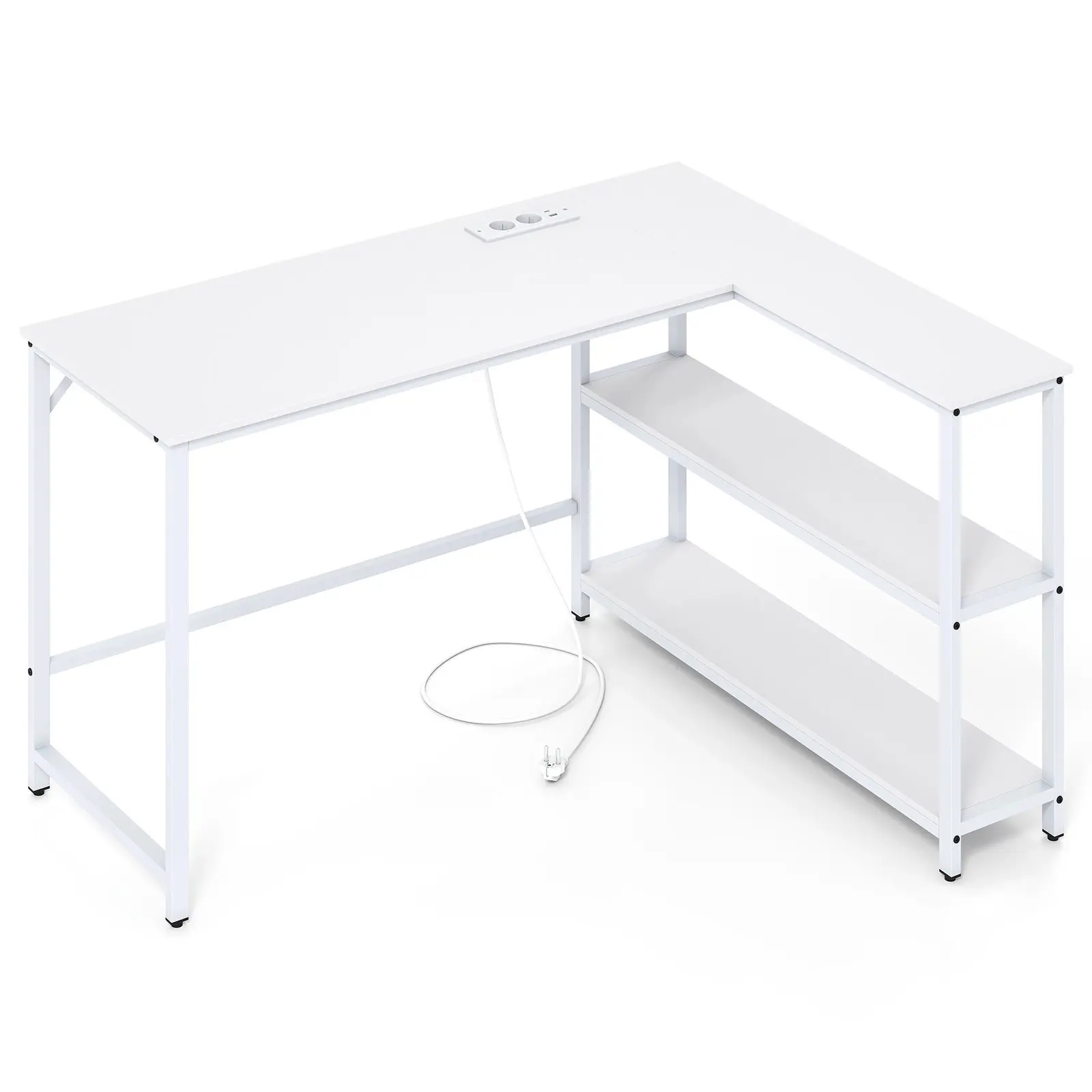 Письменный стол Costway CB10960DE-WH (White) - 2