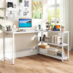 Письменный стол Costway CB10960DE-WH (White)