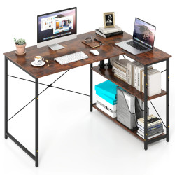 Письменный стол Costway CB10989CF (Brown) Thumb