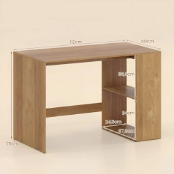 Masa de birou Costway CB11042NA (Natural) Thumb