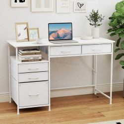 Письменный стол Costway JV12939WH (White)