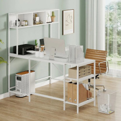 Письменный стол Costway JV12985WH (White) Thumb