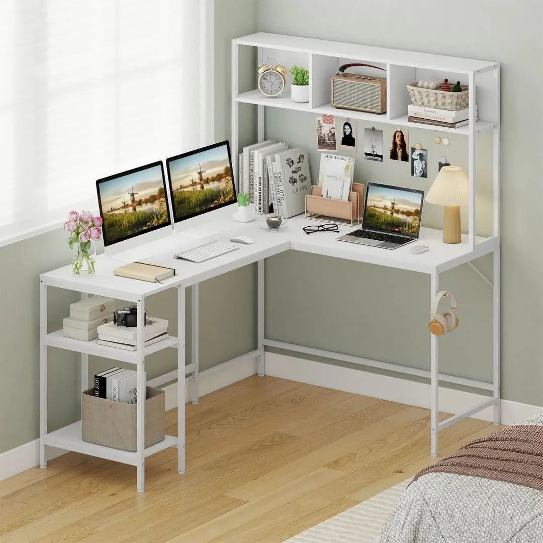 Письменный стол Costway JV12985WH (White)