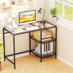 Masa de birou Costway JV13603DK (Black)