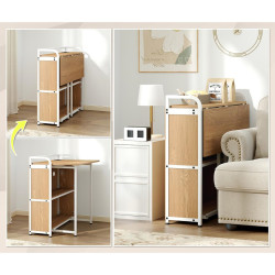 Письменный стол с табуретом Costway HW73003DE-NA (Natural) Thumb