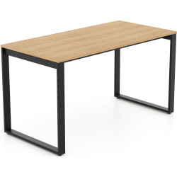 Masa de birou DP Doblo 138x68 (Oak/Black) Thumb