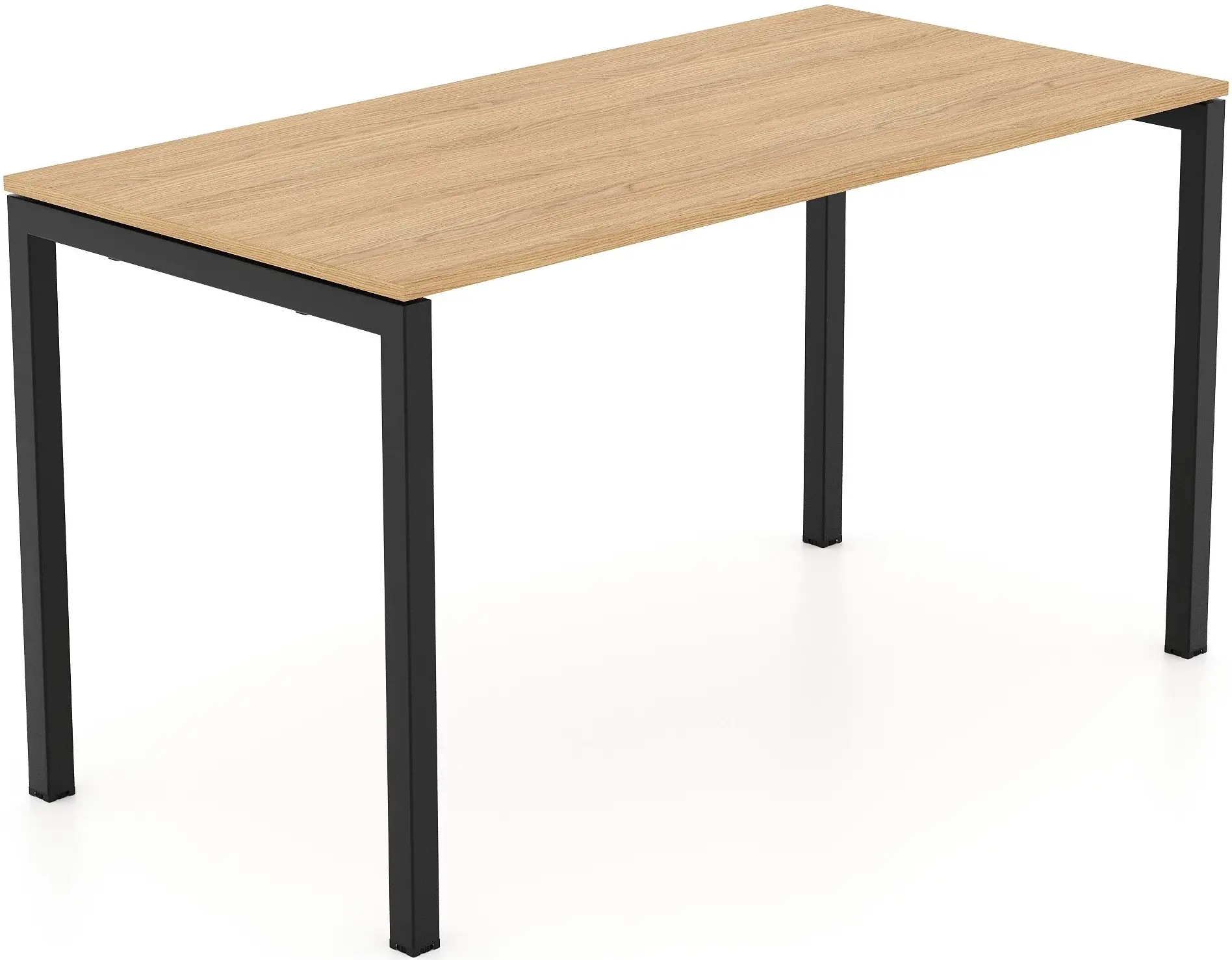 Masa de birou DP Kube 138x68 (Oak/Black) - 2