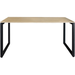 Письменный стол DP Mitaka 138x68 (Oak/Black) Thumb