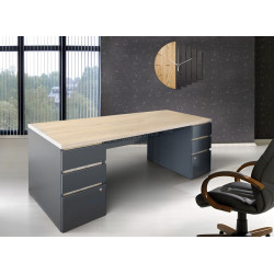 Письменный стол DP Urban Double Box Incorporat 200x68 (Sonoma Oak/Anthracite)