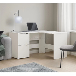 Masa de birou Fabrik Home Mateo 130x130x75 (Ash White)