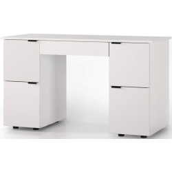 Masa de birou Fabrik Home Mateo 140x82x60 (Ash White) Thumb