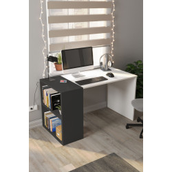 Письменный стол Bofigo Smyrna 120 (Anthracite/White) Thumb