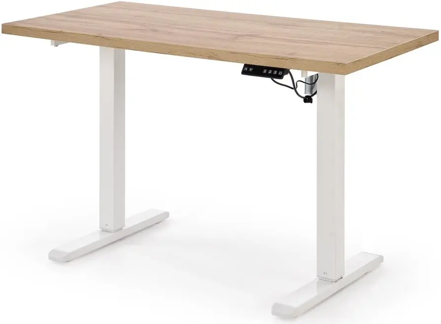 Письменный стол Halmar B/54 регулируемая высота (Artisan Oak/White) - 2