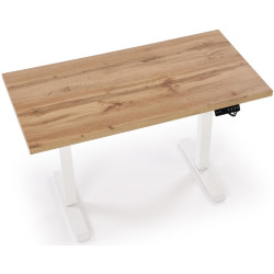 Письменный стол Halmar B/54 регулируемая высота (Artisan Oak/White) Thumb
