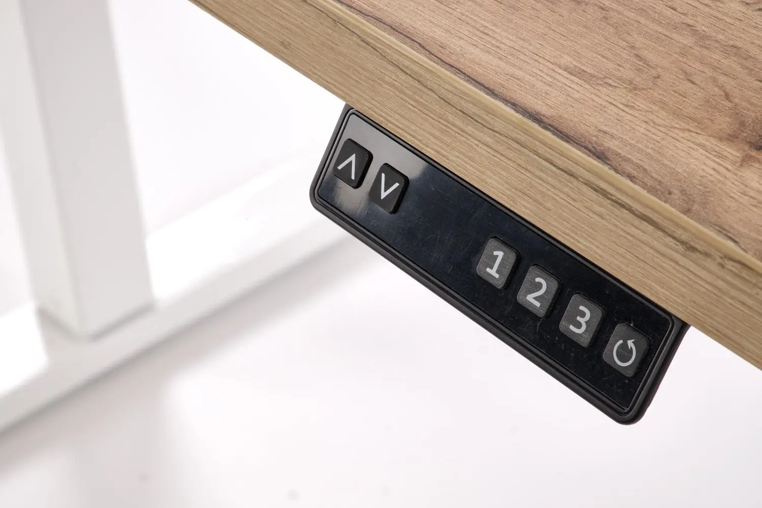 Письменный стол Halmar B/54 регулируемая высота (Artisan Oak/White) - 10