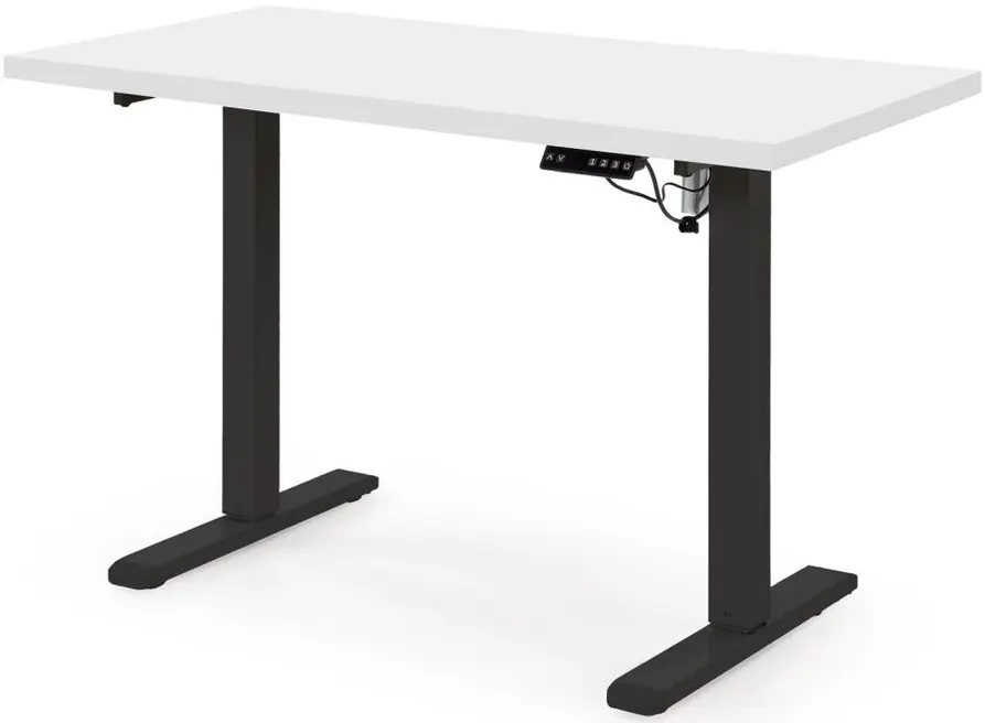 Письменный стол Halmar B/54 регулируемая высота (White/Black) - 2