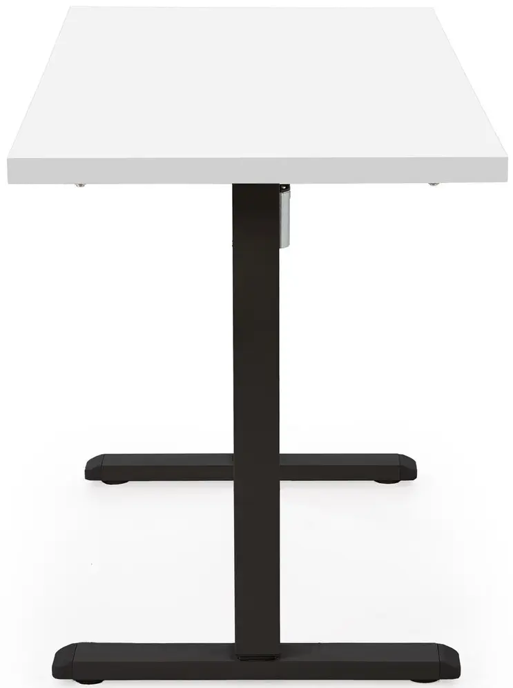 Письменный стол Halmar B/54 регулируемая высота (White/Black) - 3