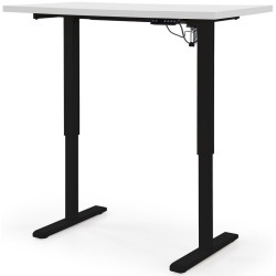 Письменный стол Halmar B/54 регулируемая высота (White/Black) Thumb