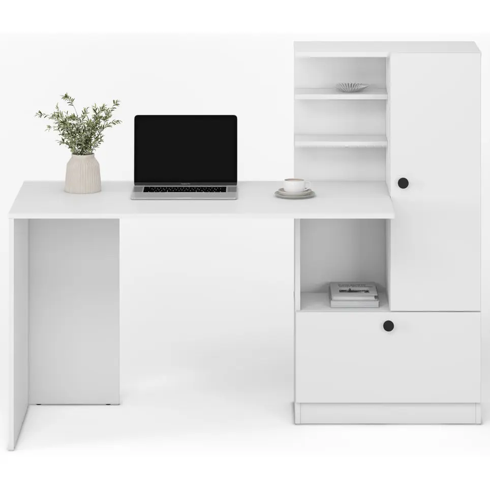 Письменный стол Halmar Hobas (White) - 4