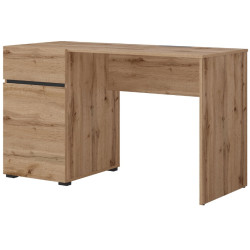 Masa de birou Helvetia Cross 24N6MY07 (Wotan Oak/Black) Thumb