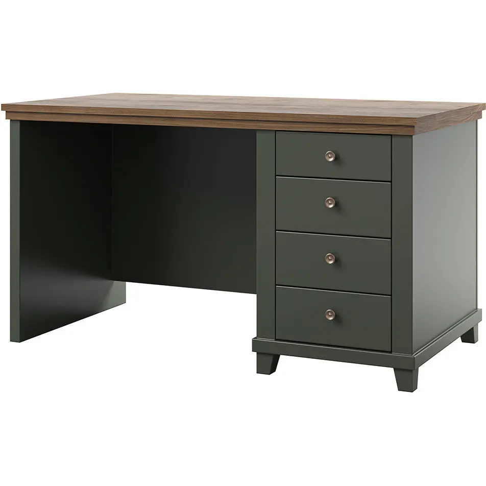 Письменный стол Helvetia Evora 24ZRJU03 (Green/Lefkas Oak) - 2