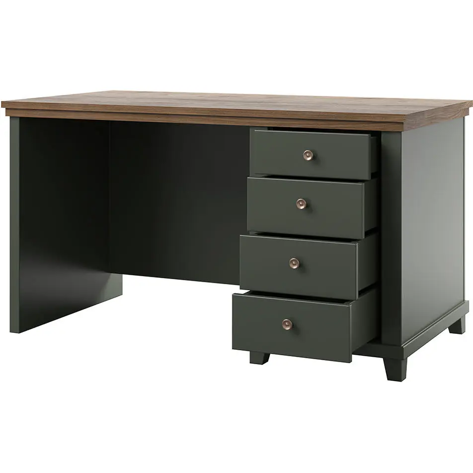 Письменный стол Helvetia Evora 24ZRJU03 (Green/Lefkas Oak) - 3