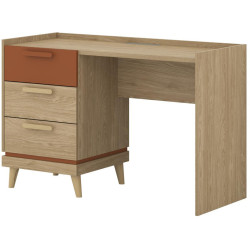 Письменный стол Helvetia Scandi 24D5OH03 (Oiled oak/Brick) Thumb