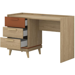 Письменный стол Helvetia Scandi 24D5OH03 (Oiled oak/Brick) Thumb