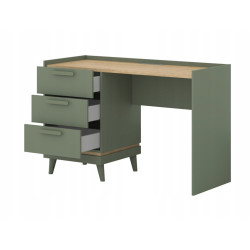 Masa de birou Helvetia Scandi 24GDOH03 (Faded green/Oiled oak) Thumb