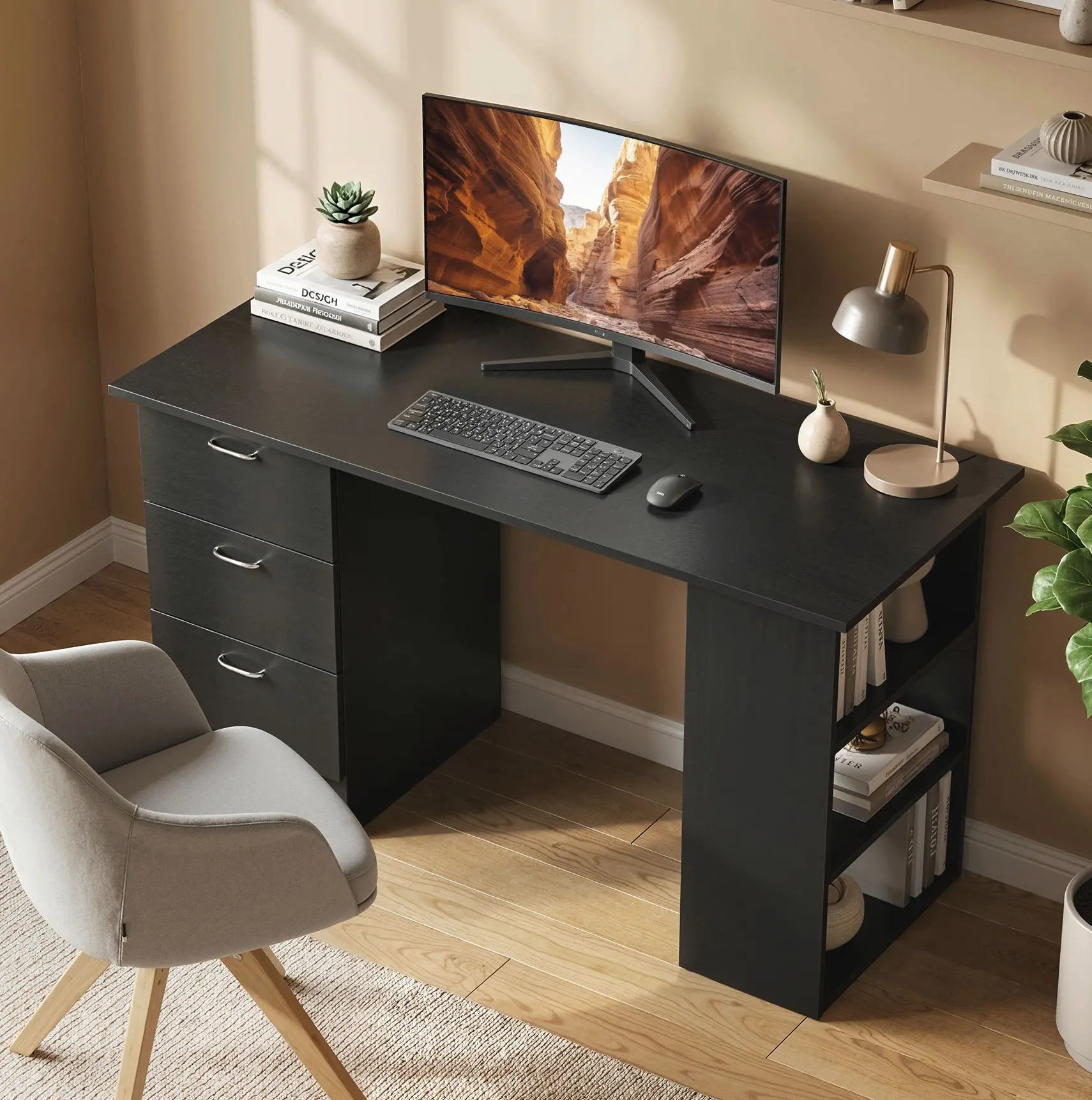 Письменный стол Homcom 836-068BK (Black) - 6