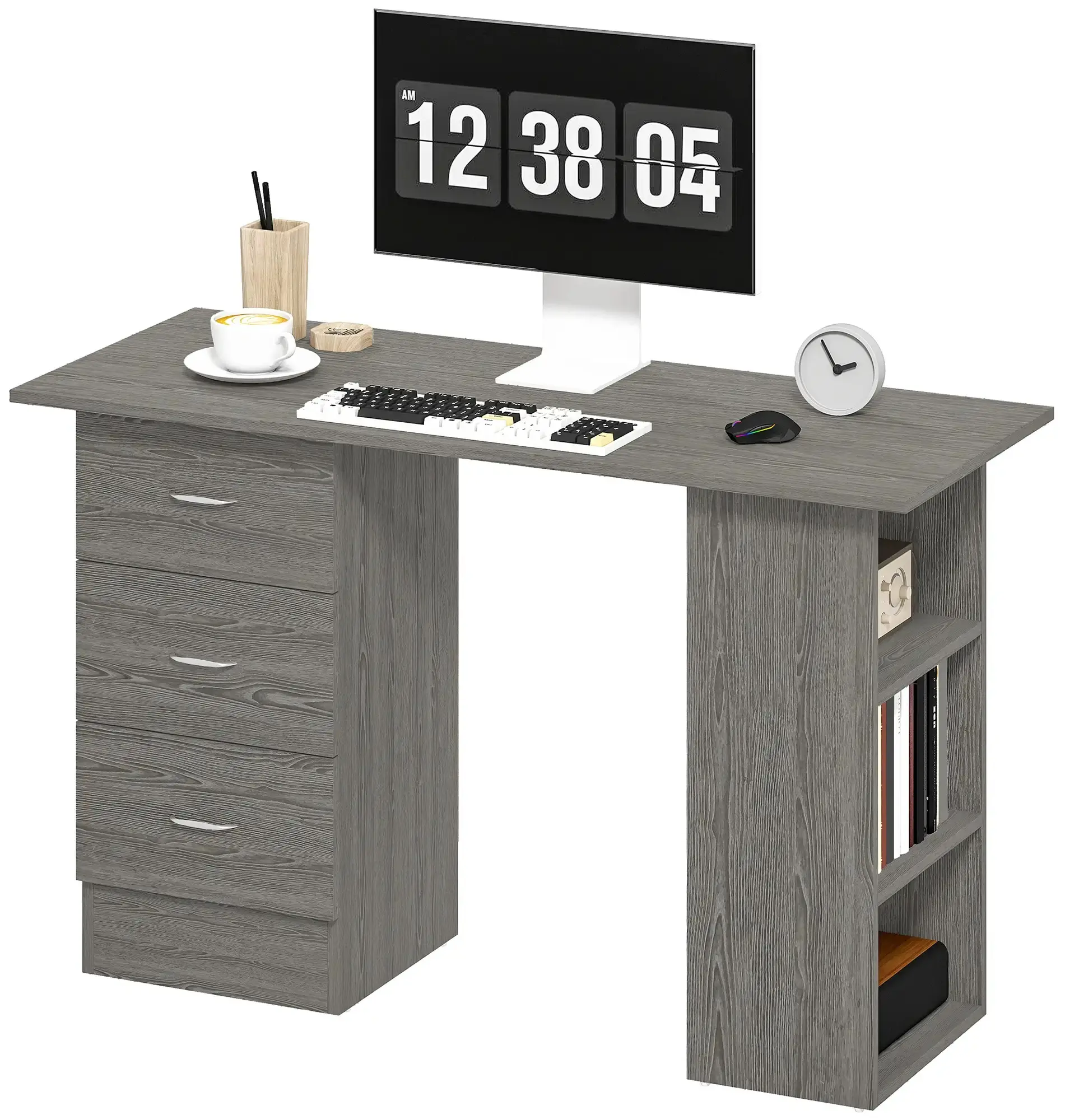 Письменный стол Homcom 836-068V00GY (Grey) - 3