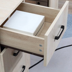 Masa birou Homcom 836-068V01ND (Natural) Thumb