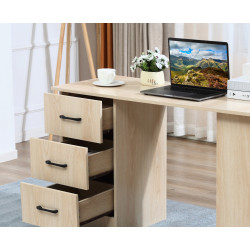 Masa birou Homcom 836-068V01ND (Natural) Thumb