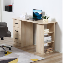 Masa birou Homcom 836-068V01ND (Natural) Thumb