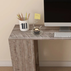 Письменный стол Homcom 836-072V00GY (Grey/Black) Thumb