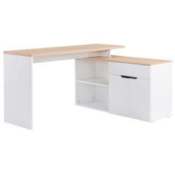 Письменный стол Homcom 836-233V01 (White/Natural) Thumb