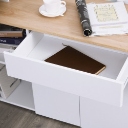 Письменный стол Homcom 836-233V01 (White/Natural) Thumb